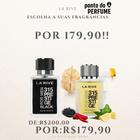 Kit (três) la rive escolha suas fragrâncias