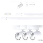 Kit Trilho Eletrificado 3m+6 Spots Led 10w Branco Neutro 4k