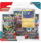 Kit triplo pack pokémon - escarlate e violeta- máscaras do crepúsculo - toxel e pupitar (sortidos) - copag