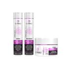 Kit Triskle Dr. Sh 300ml+1Cd 300ml+1 Masc 150ml Desl Cabelo