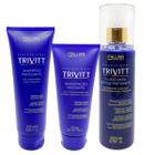 Kit Trivitt Matizante Shampoo Mascara + Fluido Escova 300ml