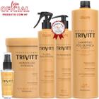 Kit Trivitt Shampoo+Hidratação+Fluido+Cauterização+Reparador