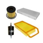 Kit Troca De Filtros 407 2.0 16v 2006 Em Diante - Wega