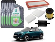 Kit troca de filtros citroën c4 cactus 1.6 thp 2018 a 2022