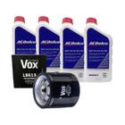 Kit Troca De Óleo ACDELCO 5W30 Semi Sintético e Filtro VOX