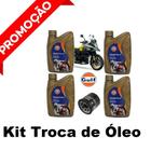 Kit Troca De Óleo Gulf 15W50 100% Sintético V-Strom 1000