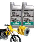 Kit Troca de Óleo MOTOREX 10W40 2lts + Filtro de Óleo VEDAMOTORS - Suzuki RMZ 450 05~21