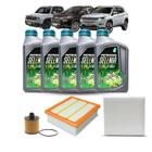 Kit Troca De Óleo Toro Compass Renegade Diesel 2.0 - 5 LT Selenia WR 5W30