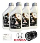 Kit Troca Óleo 10w30 New Civic Fit City - Honda