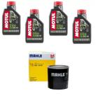 Kit Troca Óleo 4l Motul 5100 10w40 + Filtro Metal Leve