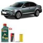 Kit Troca Óleo Castrol 5w40 Vw Jetta 2.5 2005 A 2011