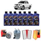 Kit Troca Óleo Elf 5w30 Nissan Frontier 2.5 Diesel Attack 12