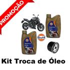 Kit Troca Óleo Gulf 15W50 100% Sintético Kawasaki Er6N Ninja