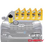 Kit Troca Óleo Total 5w30 Sn Chery Tiggo8 1.6 16v 2021