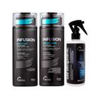 Kit Trus Infusion - Condicionador 300ml e Shampoo 300ml e Tratamento de Reconstrução Truss Uso Obrigatório 260ml