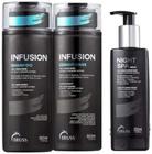 Kit Truss Infusion Shampoo 300ml + Condicionador 300ml + Night Spa Serum 250ml