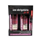 Kit Truss Uso Obrigatório Plus+ - Shampoo 300ml e Condicionador 300ml e Leave-in 30ml