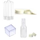 Kit Tubete Latinha Caixinha 4X4 Garrafinhas 50Ml Branco