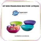 Kit Tupperware Mini Pragelinha (4 peças)