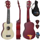 Kit Ukulele Acústico Soprano Uks01 Nt Andaluz Completoz