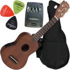 Kit Ukulele Elétrico Soprano Completo Vuk309 - Vogga