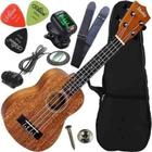 Kit Ukulele Shelby Eletroacústico Soprano Completo Su21M