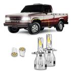 Kit Ultra Led Chevrolet D20 1985/1997 Milha 20000Lm 6500K