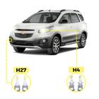 Kit Ultra LED Chevrolet Spin 2012/2023 20000 Lúmens 6500k