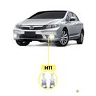 Kit Ultra LED Honda Civic 2012/16 20000 Lúmens 6500K Milha