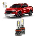 Kit Ultra Led Nano Y3 Fiat Toro 2016/2022 Milha 22000Lm