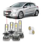 Kit Ultra Led Nano Y3 Hyundai I30 22000 Lúmens 6500k