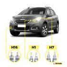 Kit Ultra Led Peugeot 2008 2015/2026 20000 Lúmens 6500K