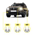 Kit Ultra LED Renault Duster 2012/2023 20000 Lúmens 6500K