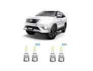 Kit Ultra Led Toyota Sw4 2006/2022 Farol Alto Baixo E Milha