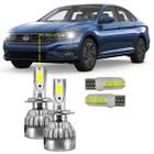 Kit Ultra Led Volkswagen Jetta 2006/2020 22000Lm 6500K Alta