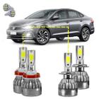 Kit Ultra Led Volkswagen Virtus 2017 A 2023 20000Lm 6500K