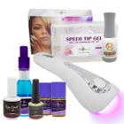 Kit Unha de gel Piu bella Speed tip gel Almond Completo