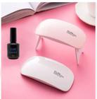 Kit Unha Para Finalização Alongamento Gel Postiça realista Polly Gel Acrílica Porcelana Nails Unhas