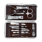 Kit Unhas Completo 12Em1 Profissional Cortador Tesoura E