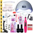 Kit Unhas Gel Manicure Profissional Luminária Envio Imediato