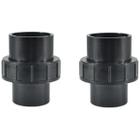 Kit uniao soldavel dancor femea-macho 40.00/50.00mm x femea 50.00mm (embalagem com 2 unidades)