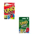 Kit Uno Jogo de Cartas original + Uno Flex Baralho Mattel