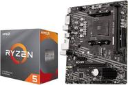 Kit Upgrade AMD Ryzen 5 5600G Placa Mãe A520M DDR4