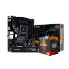 Kit Upgrade AMD Ryzen 5 5600GT Placa Mãe Asus TUF Gaming B550M-Plus Memória 8GB 3200MHz