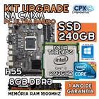Kit Upgrade Core i3 530 3.20Ghz, 8GB DDR3, SSD 240GB, Windows 10 Pro trial.