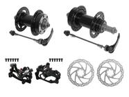 Kit Upgrade Freio a Disco 160mm + Cubo de Rosca Aro 26 e 29 - Sunrun