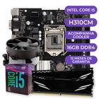 Kit Upgrade Gamer Intel Core i5-8500 + Cooler + Placa Mãe+ 16GB DDR4 - Mancer