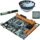 Kit Upgrade Gamer Placa Mãe H61 1155 + I5 + 8Gb Ddr3 Desktop