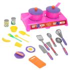 Kit Utensílios Cozinha Infantil 24 Itens Educativo Completo