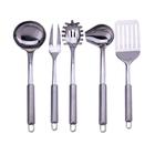 Kit Utensílios Cozinha Premium Inox 5Pçs Class Home